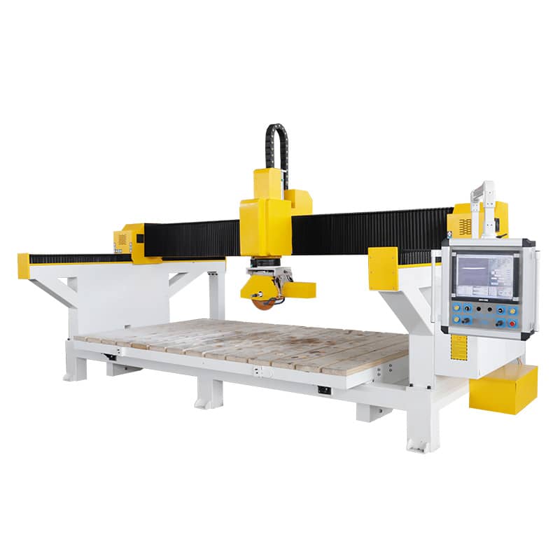 Quartz Granite Marble Axis Cnc Cutting Bridge Saw Igolden Cnc