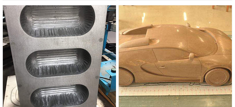 Routeur Cnc 5 axes en mouvement de table