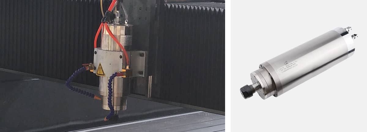 Husillo de la m&aacute;quina de talla de piedra