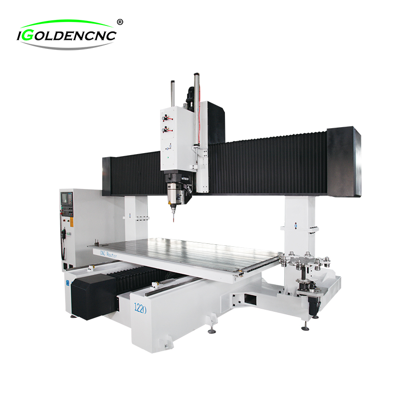 5 Axis ATC Cnc Router Machine - iGolden CNC